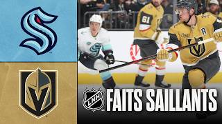 Kraken vs Golden Knights 15/04/26 | Faits saillants