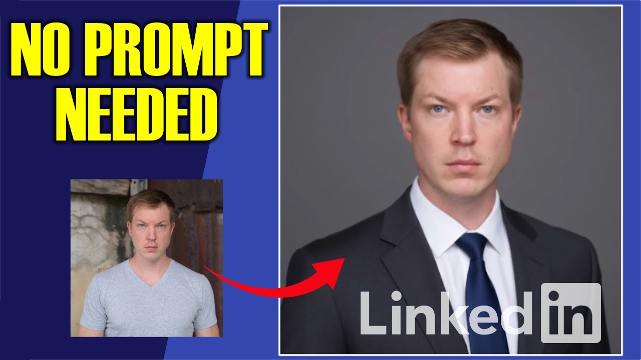 How to Create LinkedIn Profile Picture FREE with AI