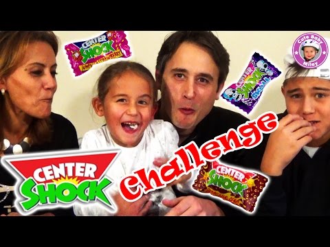 Center Shock Challenge - Wir testen Kaugummis - Kanal für Kinder Video