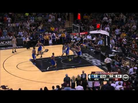 Tony Parker 28 points 8 assists vs Warriors full highlights (NBA Playoffs SF GM1) 05/06/2013 HD