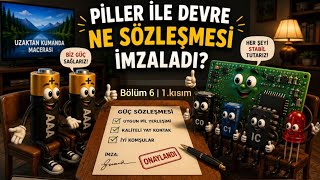 ⚡ Pilden PCB'ye | TV Kumandasında Elektriğin Gizli Yolu | Bölüm 6, Kısım 1