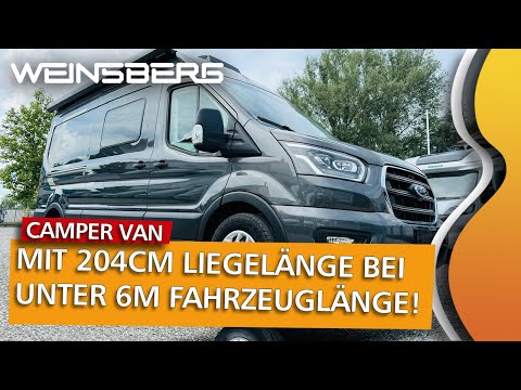 WEINSBERG CaraTour Ford 600 MQ 2024 CamperVan Auf Ford Transit mit 170PS Automatik und tollen EXTRAS