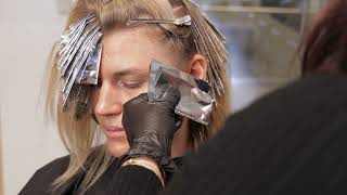 How to cut and color the perfect Blonde bob