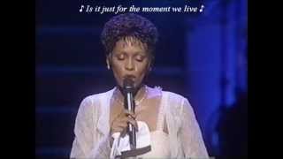 Whitney Houston (LIVE) &#39;Alfie&#39; w/lyrics