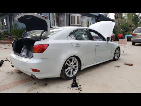Slamming My Brothers Lexus IS250