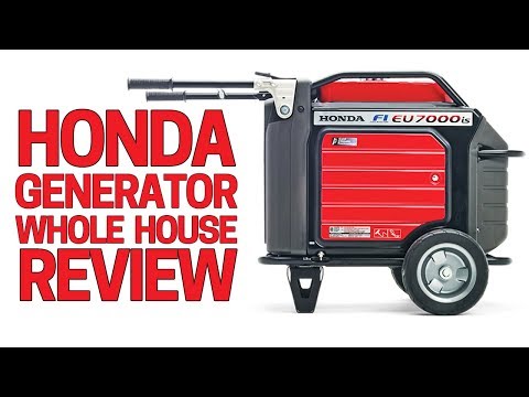 Honda Generator EU7000is Full Review - Best Home Backup Generator 2020 Video