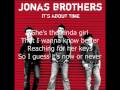 05. 6 Minutes (It's About Time) Jonas Brothers (HQ + LYRICS)