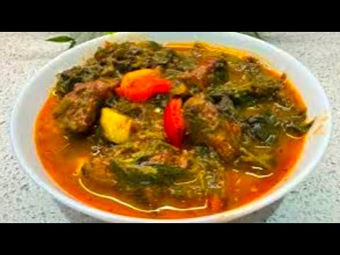 Egyptian Spinach Stew with Beef and Rice: Authentic Recipe”