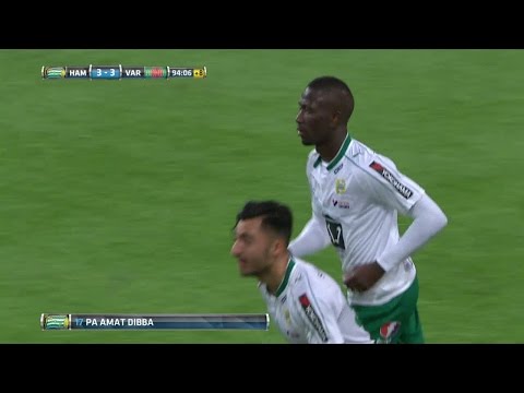 Pa Dibba frälser Hammarby på övertid - TV4 Sport