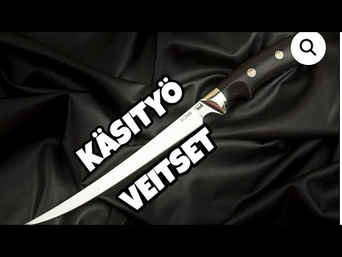 Fileerausveitsi käsityönä- veitsikauppa teräsveljet