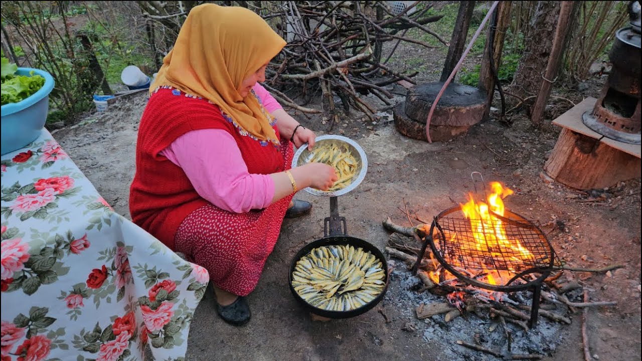 ‼️EVE ASLA KOKUSU GİRMEYEN HAMSİ 🔥🔥 BAHÇE KEYFİ ‼️☺️