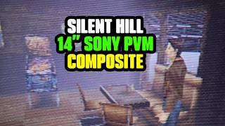 Silent Hill on a 14" Sony PVM + Composite (Dithering on PVM)