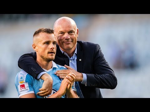 Presskonferens efter MFF – Ballymena United FC