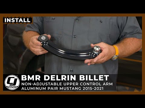 2015-2023 Mustang Install | BMR Billet Non-Adjustable Upper Control Arms
