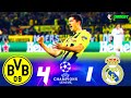 Borussia Dortmund 4-1 Real Madrid - 2012/13 - Lewandowski Scores 4 Goals - Extended Highlights - FHD