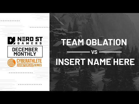 TEAM OBLATION vs INSERT NAME | CCS x NSG $2500 Monthly R6 - December