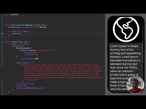 Parallax header in SwiftUI