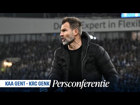 🎙️ Persconferentie na KAA Gent - KRC Genk