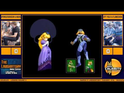 S@LT #46 | Sponser Grodin & Mars vs Cpt Yolo & FlamingDude69 - Losers Round 3 - Melee Doubles