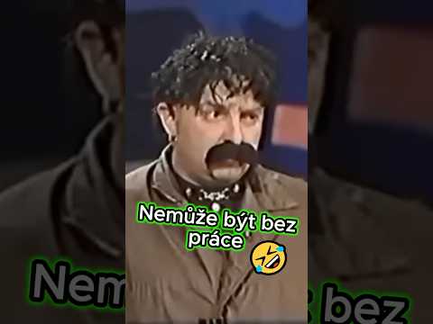 Nemůže být bez práce 😅🤣 - Zdeněk Izer #izer #vtipy #vtip #funny #shorts #humor