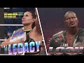WWE 2K23 My Rise The Legacy & The Lock All Cutscenes (Game Movie)