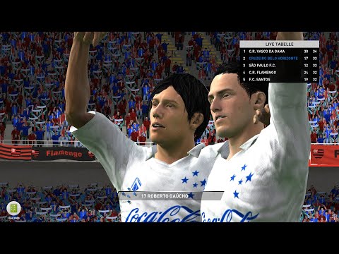 FUSSBALL MANAGER 94  - C.R. Flamengo - Cruzeiro - Campeonato Brasileiro 1993