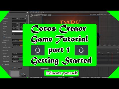 Cocos Creator Game Tutorial part 1 Getting Started