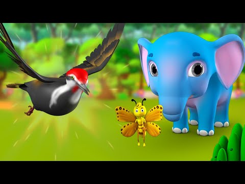 Angry Elephant and Sparrow Tamil