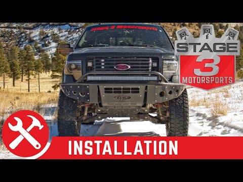 2011-2014 F-150 ADD Stealth Front Bumper Install