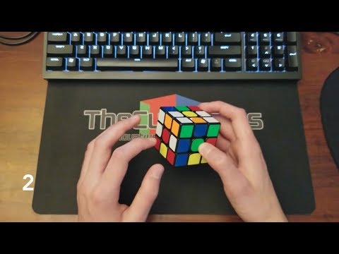 Rubik's Cube Cross Walkthrough Solves [Advanced + White Cross] Video