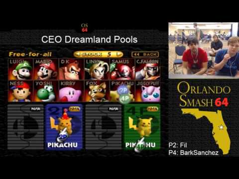 CEO Dreamland Pools   Fil rat vs BarkSanchez rat   Smash 64