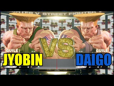DAIGO UMEHARA (GUILE) vs JYOBIN (GUILE) - street fighter 5 champion edition online matches