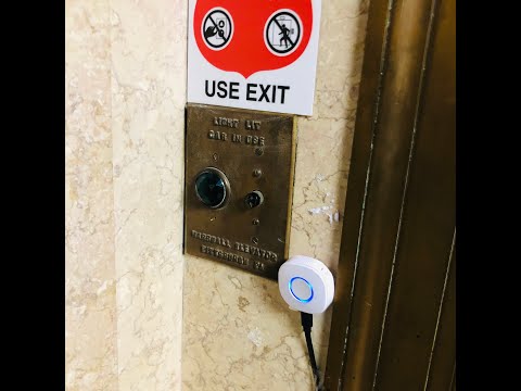 Antique Marshall traction Elevator - The Bank on 8th - Homestead, PA