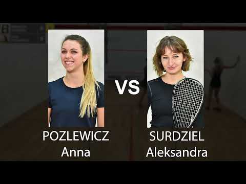 Aleksandra Surdziel vs Anna Pozlewicz - Korsarz Enjoy Squash Open 2023 - PSA Satellite