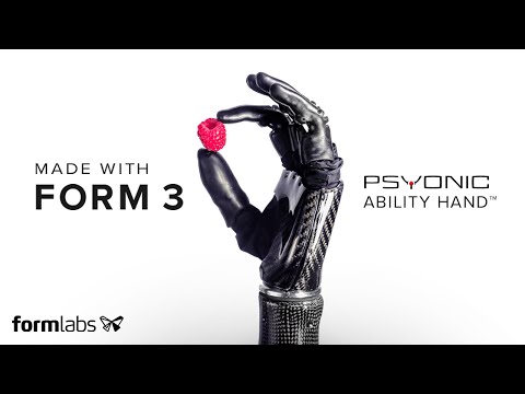 Advanced Prosthetics: How PSYONIC Developed a Bionic Hand Using 3D Printing