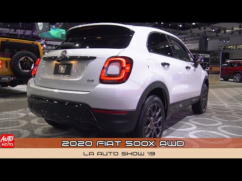2020 Fiat 500x AWD - Exterior And Interior - LA Auto Show 2019