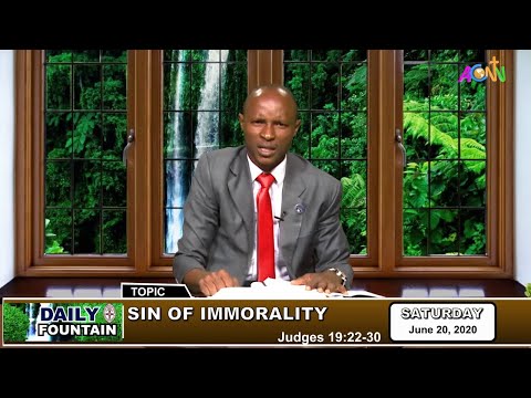 DAILY FOUNTAIN DEVOTIONAL OF JUNE 20, 2020 - EVANG. CELESTINE UZOMA