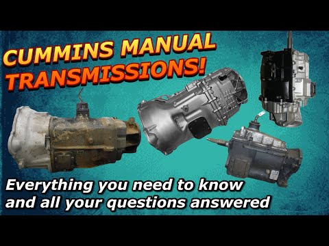 All The Different Types of Cummins Manual Transmissions: Weight, Dimensions, Mods, and power limits!
