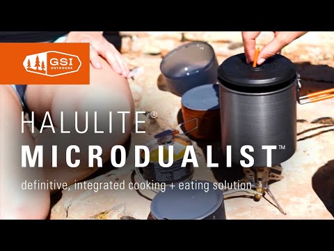 GSI Outdoors | Halulite Microdualist II - Camping Cook Set