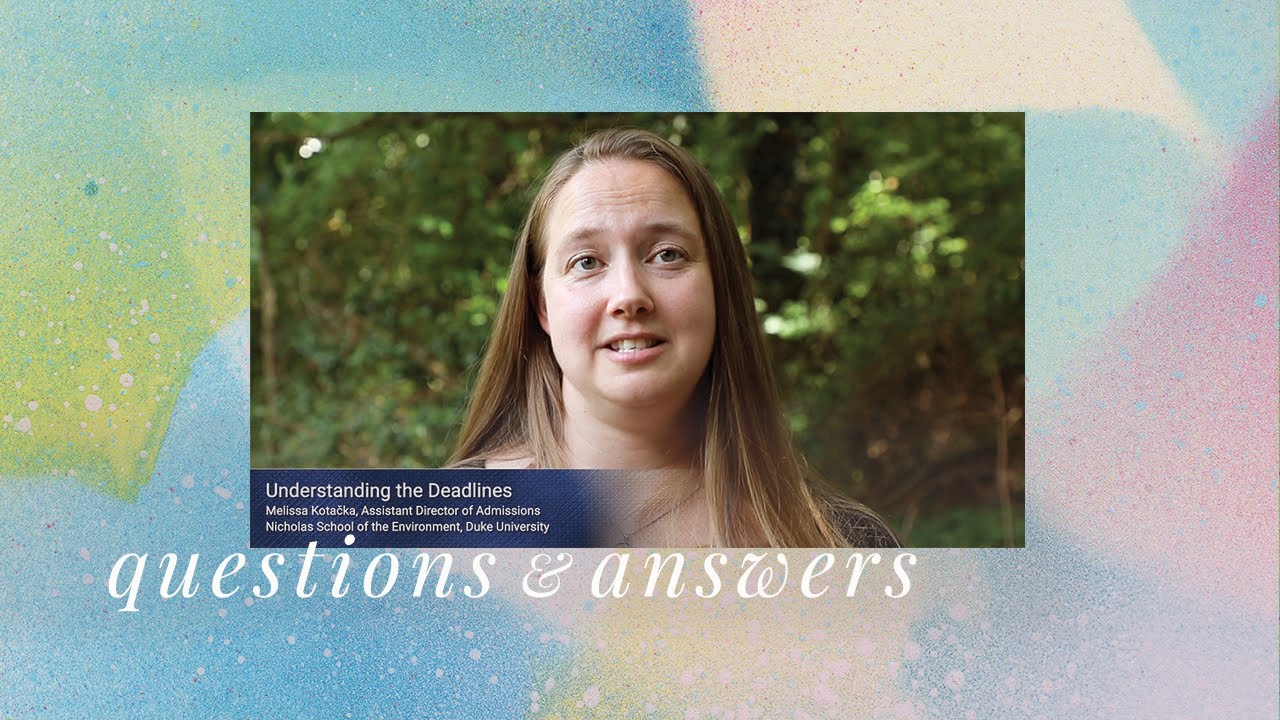 Understanding the Deadlines