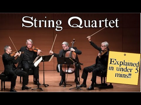 The string Quartet explained in less than 5 minutes