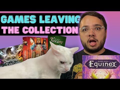 Board Games Leaving My Collection!