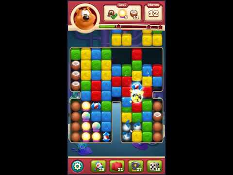 Toon Blast Level 2034 - NO BOOSTERS 🐻🐺🐱 | SKILLGAMING ✔️