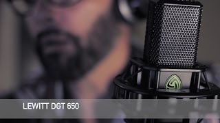 Video thumbnail for Peter Michael Escovedo / Lewitt DGT 650 USB Stereo Mic by Peter Michael Escovedo