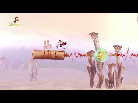 Rayman Origins PC 100% Part 10 - Crazy Bouncing