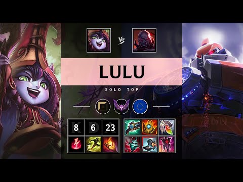Lulu Top vs Sion - EUW Master Patch 25.19