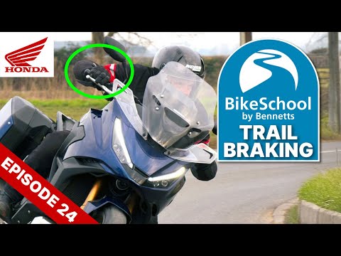 How to Trail Brake on a motorcycle? Better Riding Ep24