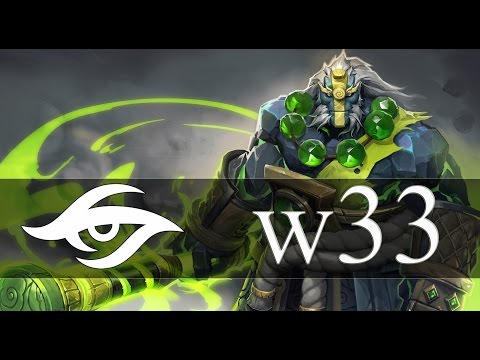 Team Secret w33 Earth Spirit ranked gameplay
