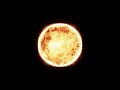 4K 3D Glowing Sun Spinning