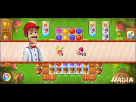 Gardenscapes Level 2469. No Boosters used